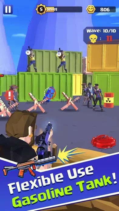 Zombie Shooter Pioneer سکرین شاٹس