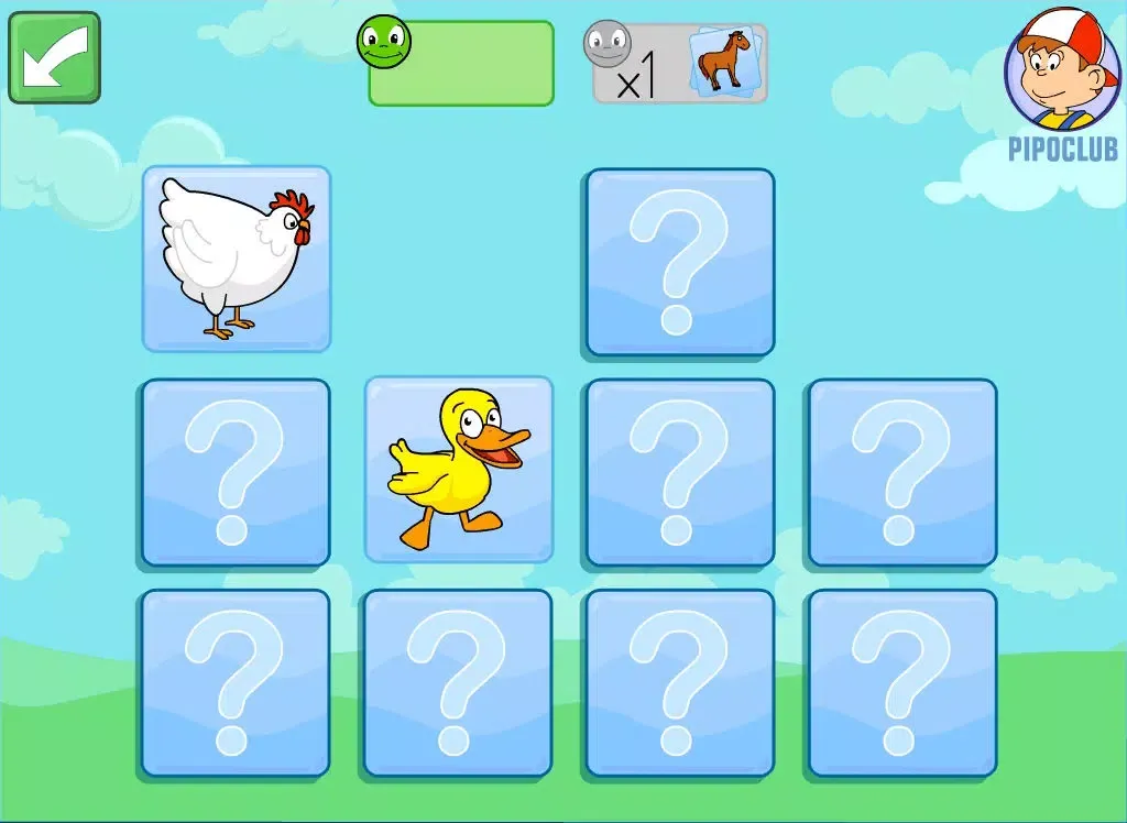 Pipo Animal Memory iPad  스크린샷