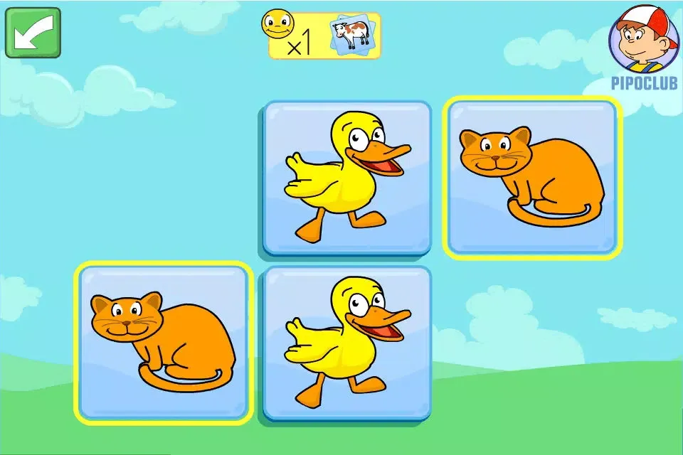 Pipo Animal Memory 스크린샷