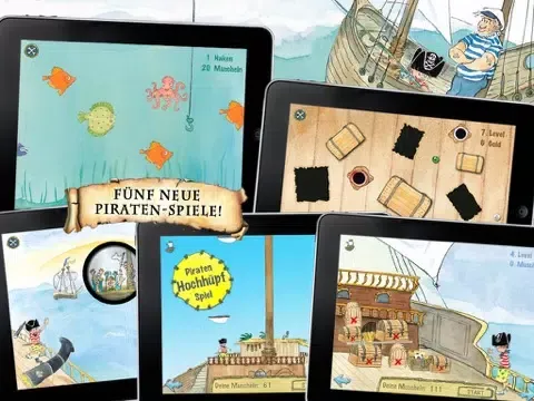 Der kleine Pirat - Kirsten Boie, Silke Brix iPad  سکرین شاٹس