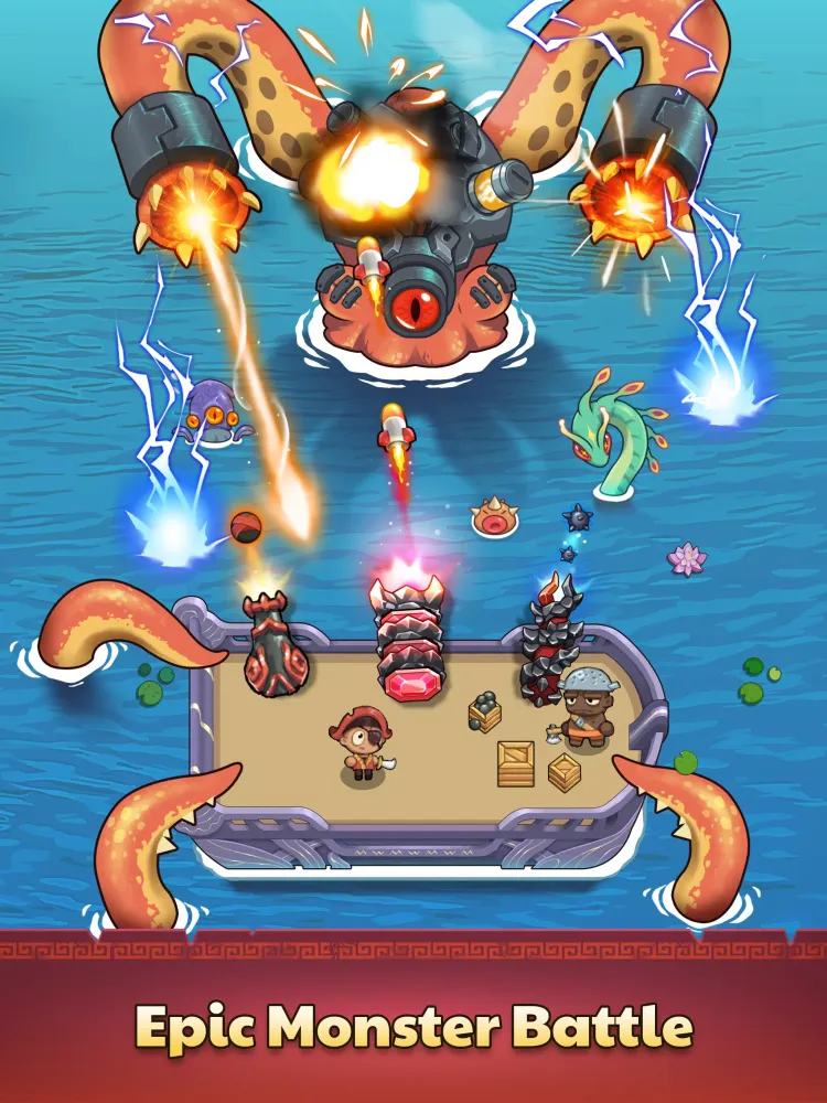 Скриншоты Epic Pirate Ship Monster Fight