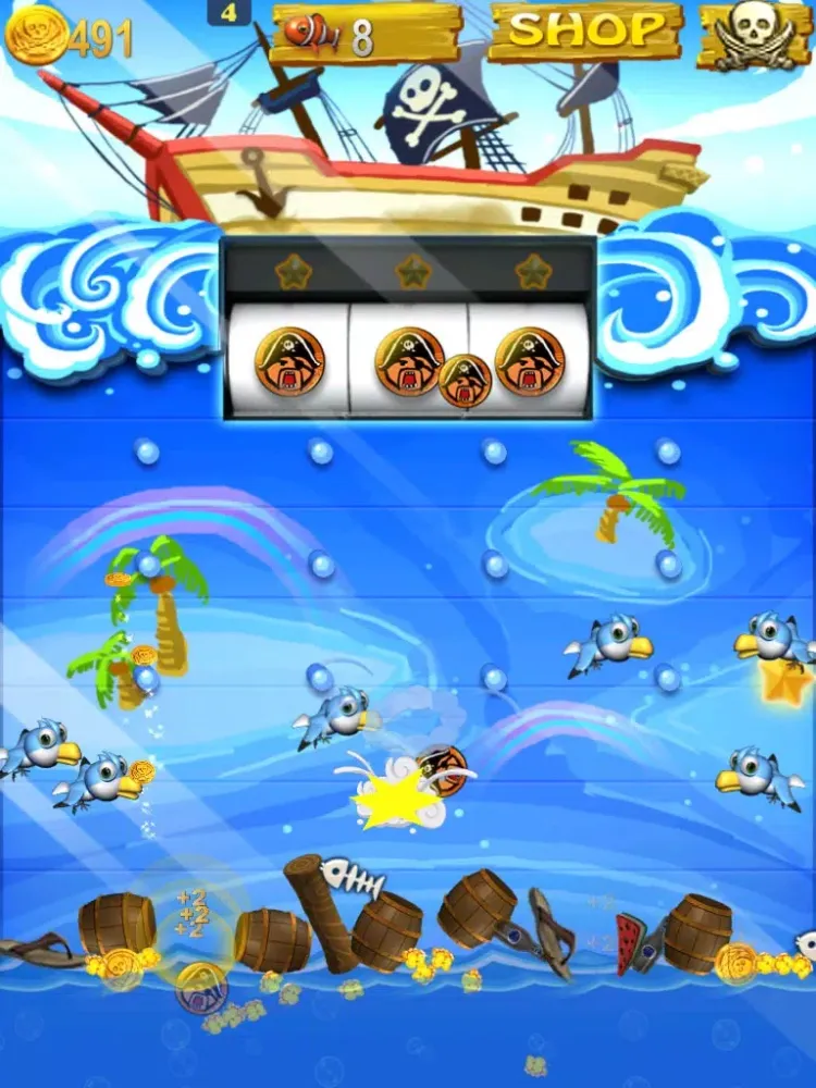 PiratesDive: CoinDrop! iPad  Screenshots