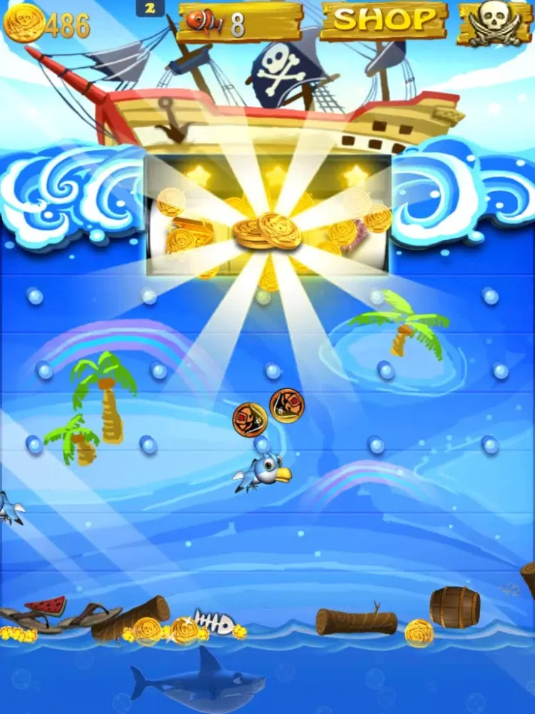 PiratesDive: CoinDrop! iPad  Screenshots
