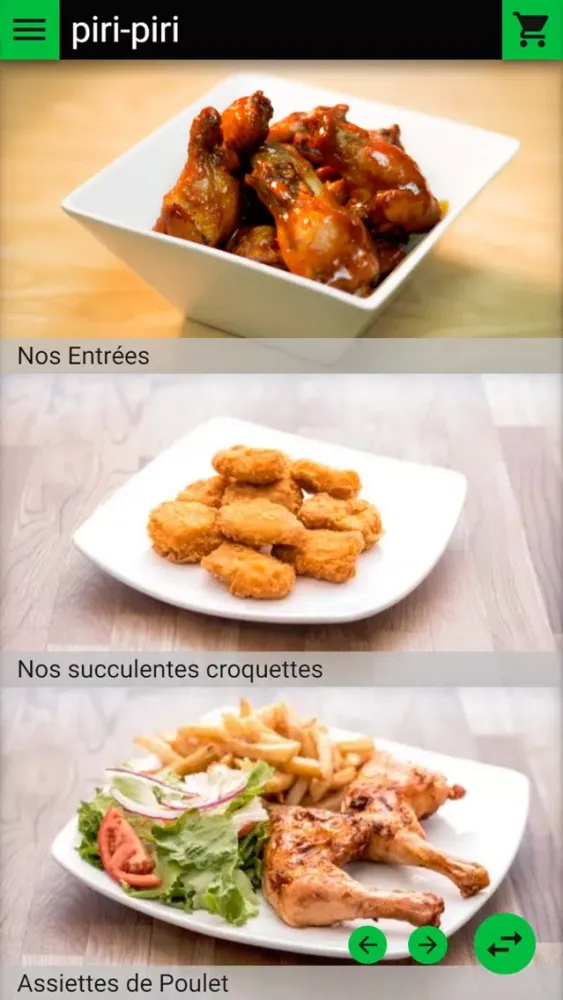 Ảnh chụp màn hình của Piri Piri