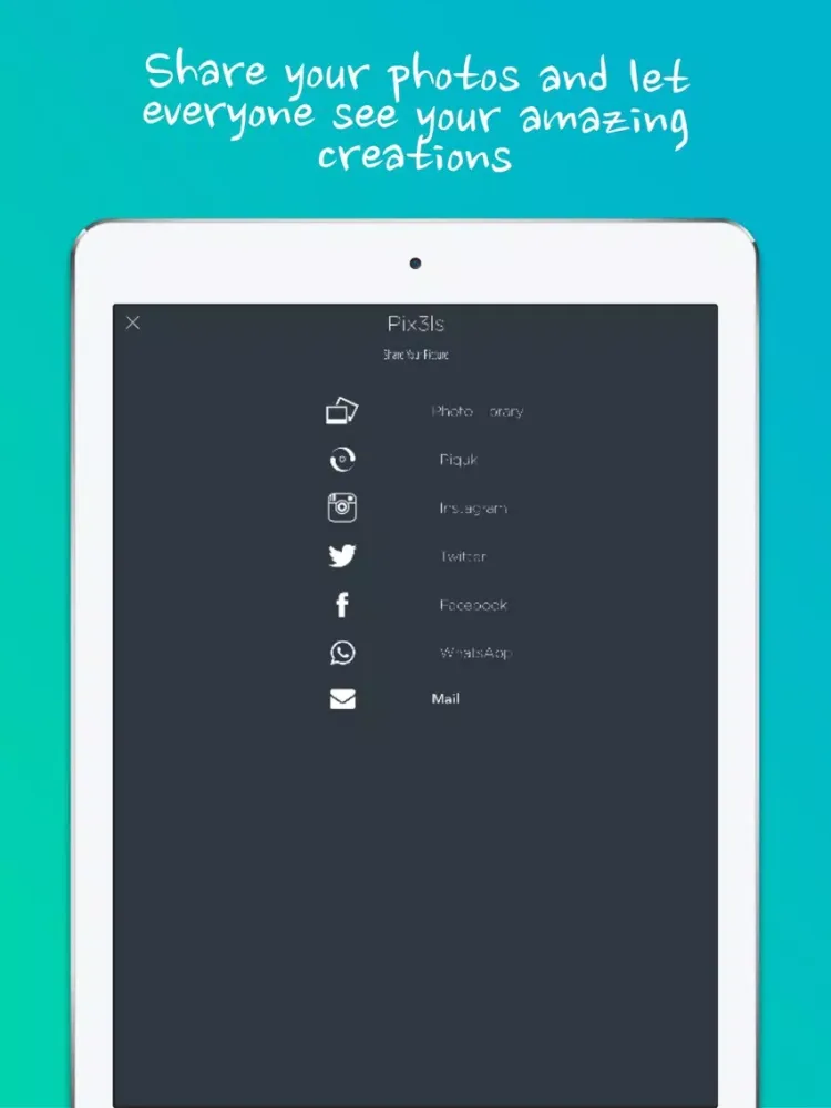 Скриншоты Pix3ls iPad 