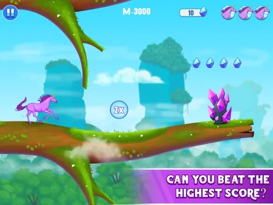 Captures d'écran de Unicorn Dash - Infinity Run iPad 