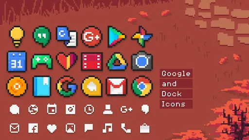 PixBit - Pixel Icon Pack應用截圖