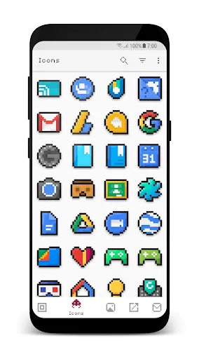 PixBit - Pixel Icon Pack應用截圖