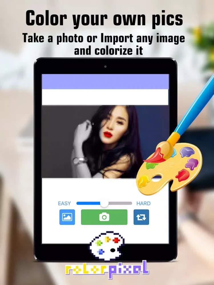 صور Pixel Style Color - By Number iPad 