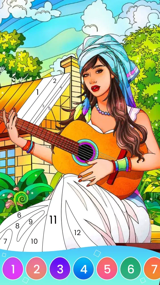 Скриншоты Color by Number Coloring Games
