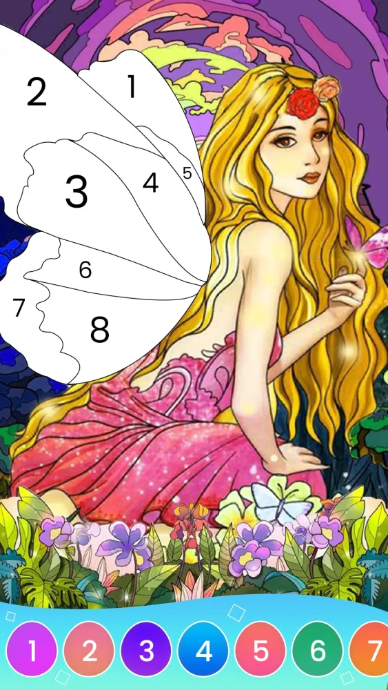 Скриншоты Color by Number Coloring Games