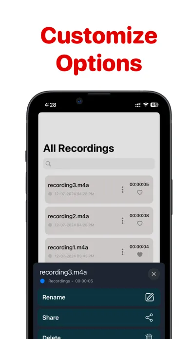 Captures d'écran de Lecture recorder: Record Notes