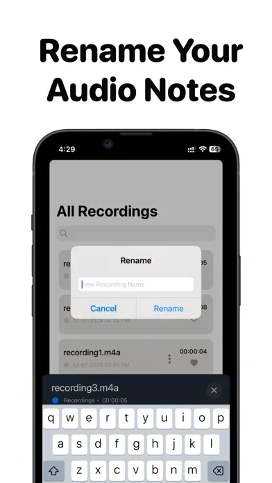 Captures d'écran de Lecture recorder: Record Notes