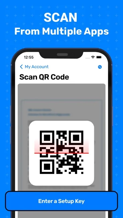 The authenticator App - 2FA 스크린샷