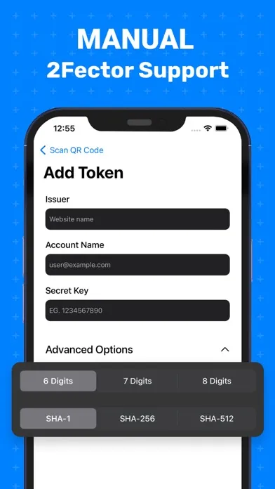 The authenticator App - 2FA 스크린샷