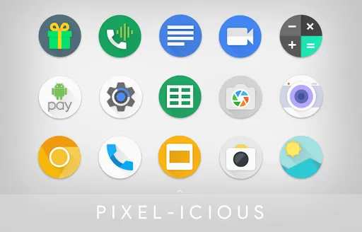 Pixelicious Icon Pack Screenshots