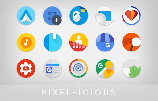 Pixelicious Icon Pack Screenshots