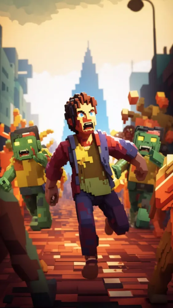 Pixel City War Ekran Görüntüleri