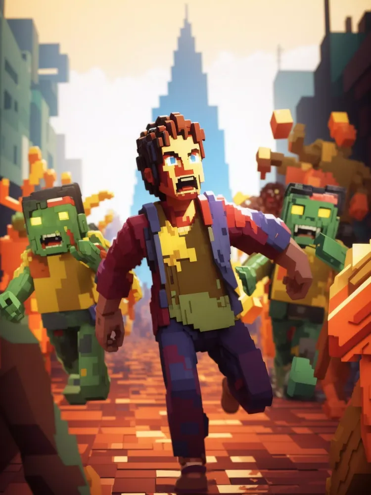 Pixel City War Ekran Görüntüleri