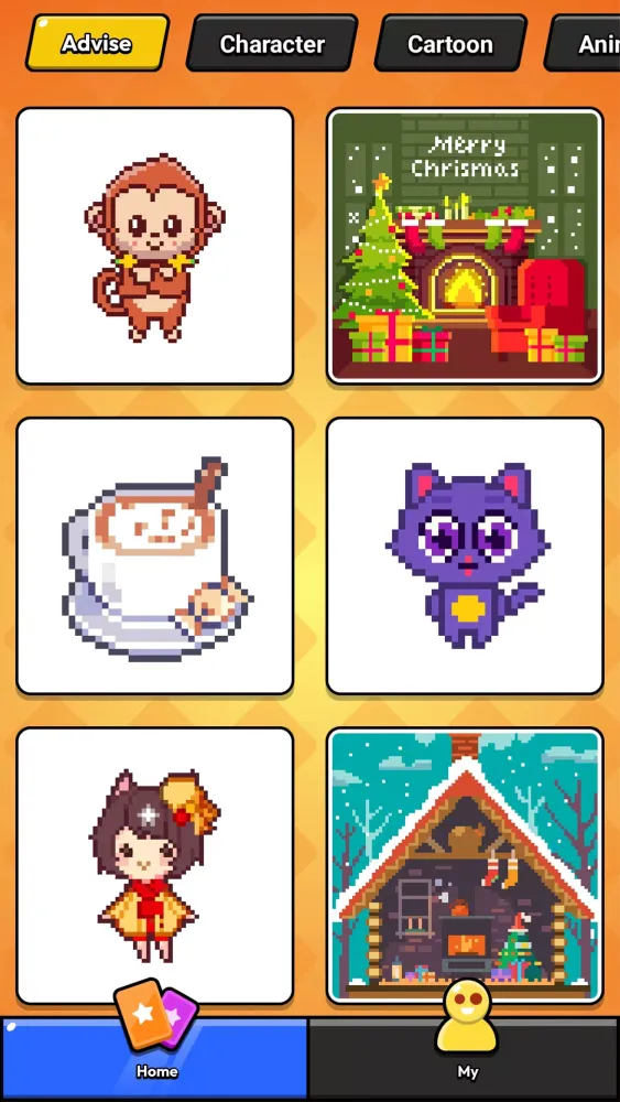 Pixel Art Maker:Pixel Coloring应用截图