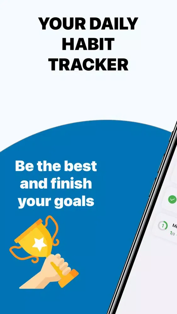 Zrzuty ekranu Habits of Health Tracker