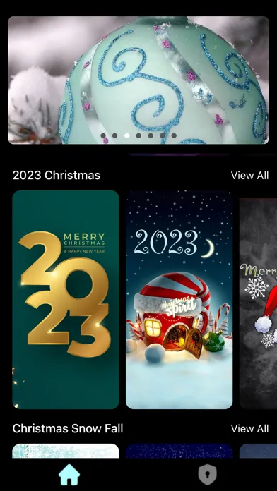 ภาพหน้าจอของ Christmas Wallpapers 2023