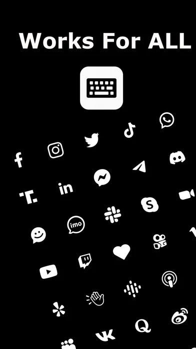 Capturas de tela do AI Keyboard App: TypeGenius