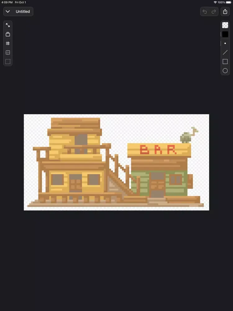 Captures d'écran de Pixel art editor - Pixelate iPad 