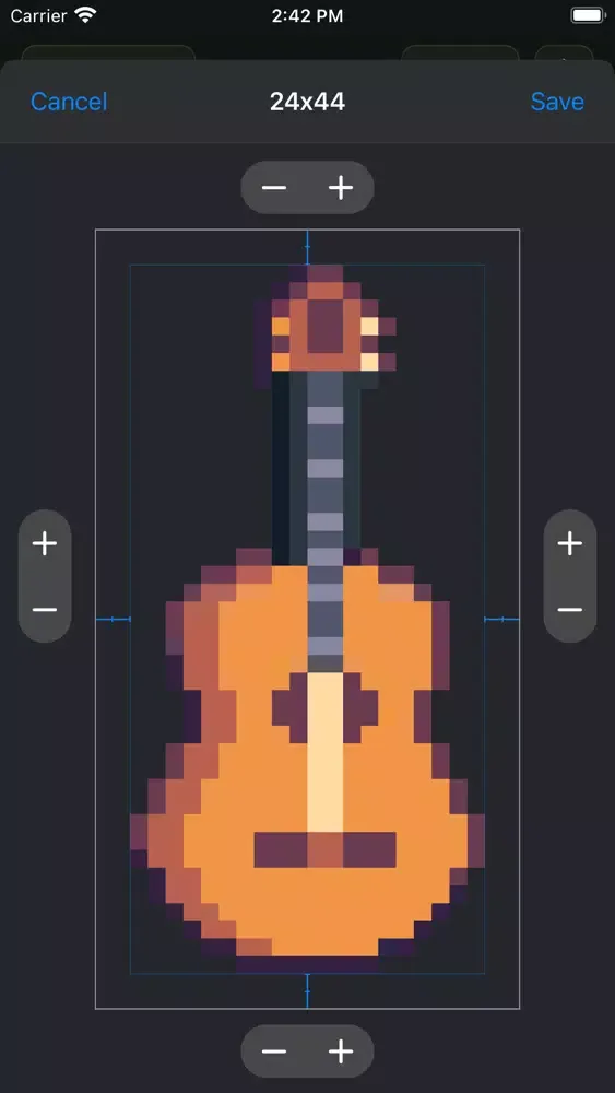 Captures d'écran de Pixel art editor - Pixelate