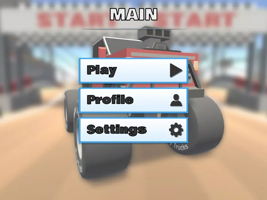 Capturas de pantalla de Tiny Monster Truck Racer iPad 