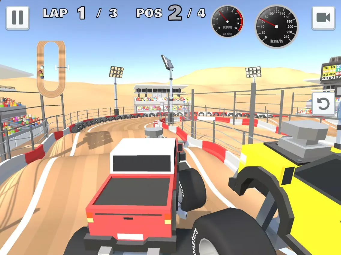 Capturas de pantalla de Tiny Monster Truck Racer iPad 