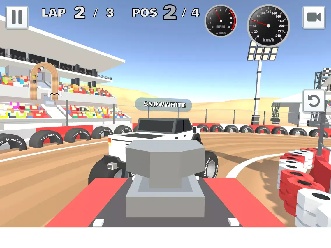 Capturas de pantalla de Tiny Monster Truck Racer iPad 