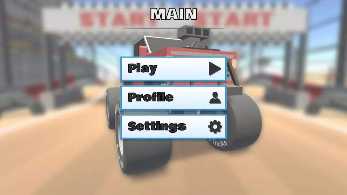 Capturas de pantalla de Tiny Monster Truck Racer