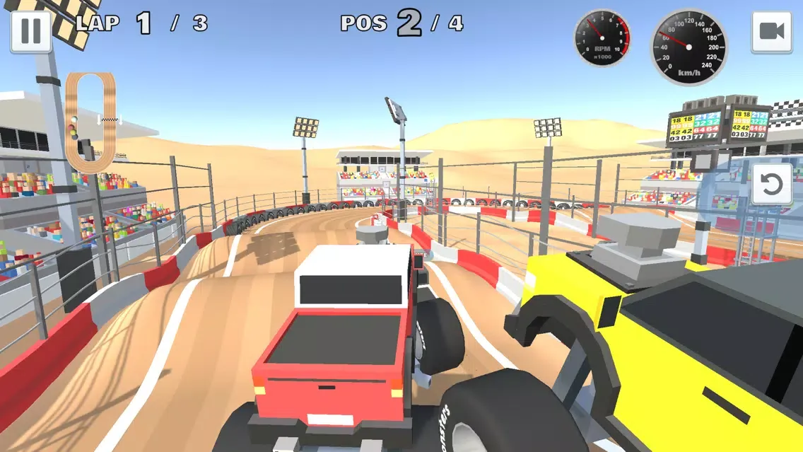 Capturas de pantalla de Tiny Monster Truck Racer