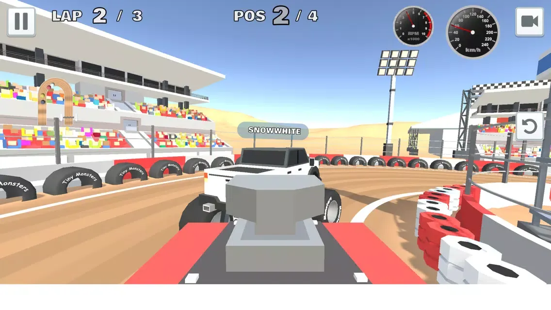 Capturas de pantalla de Tiny Monster Truck Racer