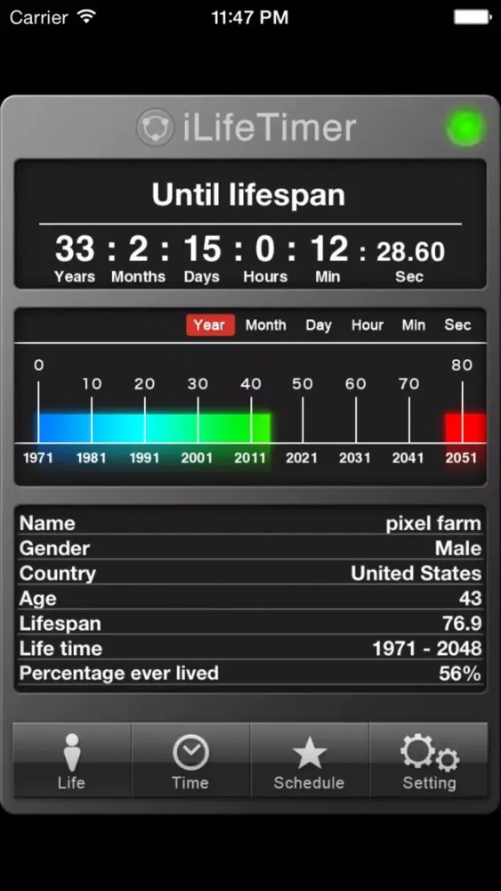 صور iLifeTimer - Graphical Countdown Timer