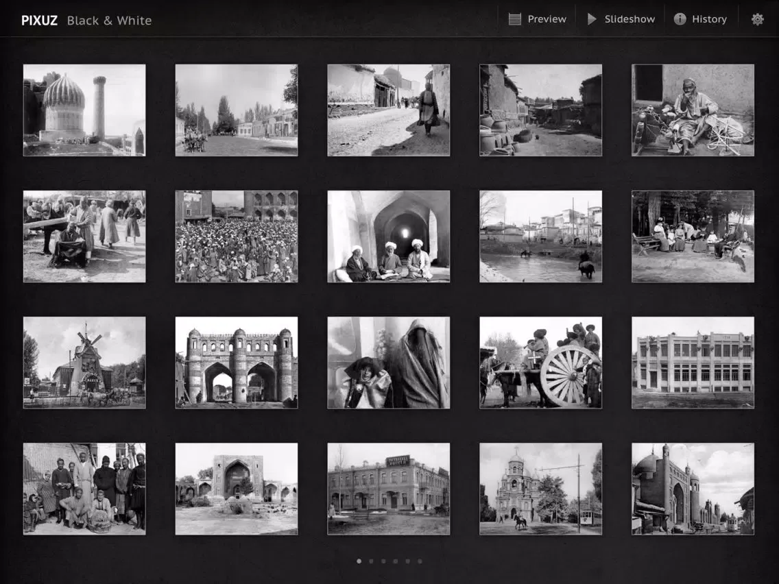 Скриншоты PIXUZ Black & White iPad 