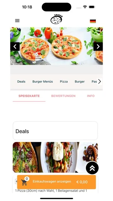 Pizza Bruder Karlsruhe スクリーンショット