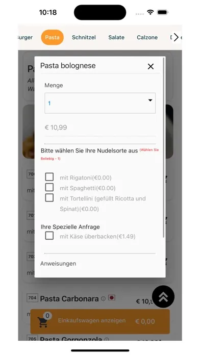 Pizza Bruder Karlsruhe スクリーンショット