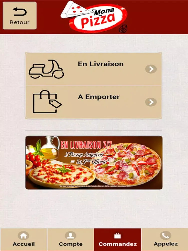 Zrzuty ekranu Pizza Mona iPad 