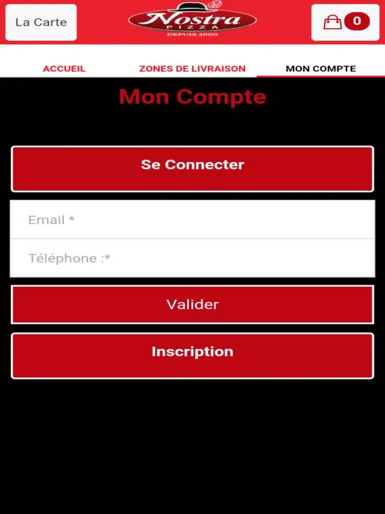 Pizza Nostra Colombes iPad  Screenshots