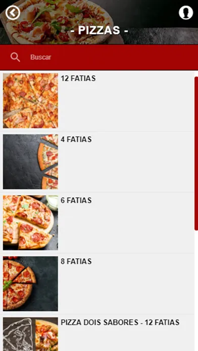 Pizzaria Terra Nostra Ekran Görüntüleri