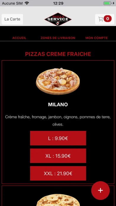Capturas de tela do Pizza Service Fresnes