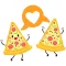 Pizza sticker pack I Love Pizza stickers