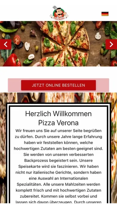 Pizza Verona سکرین شاٹس