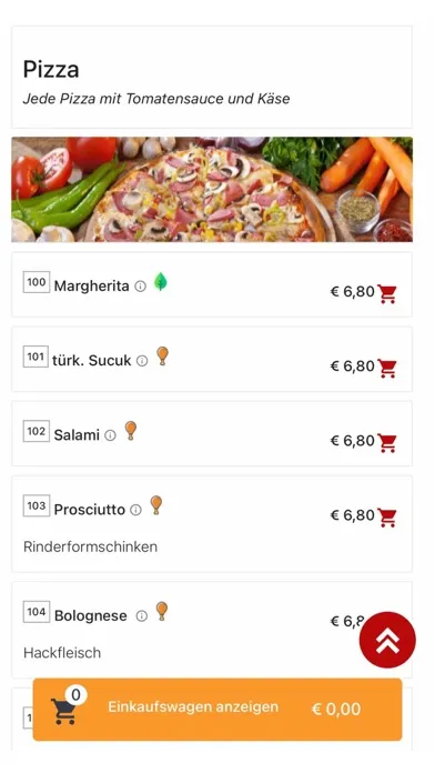 Pizza Verona سکرین شاٹس