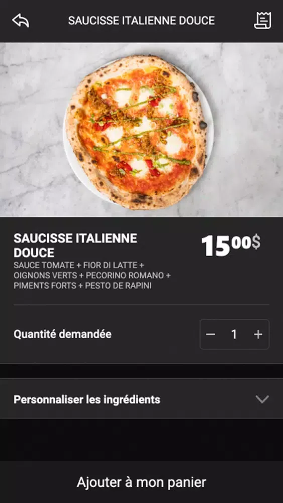 Pizzeria No.900 스크린샷