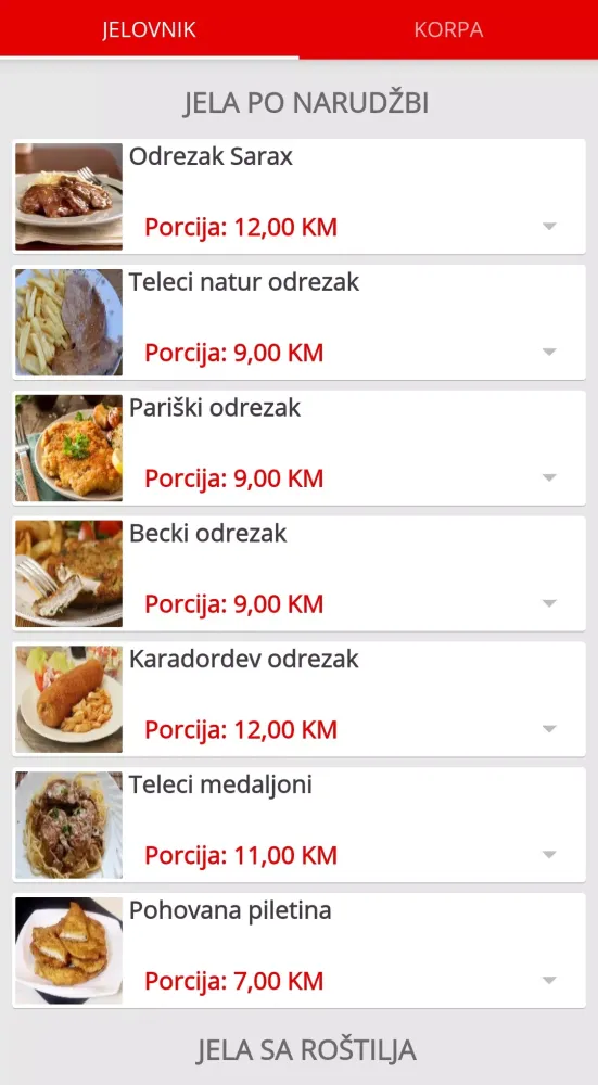 Captures d'écran de Restoran Sarax Lukavica