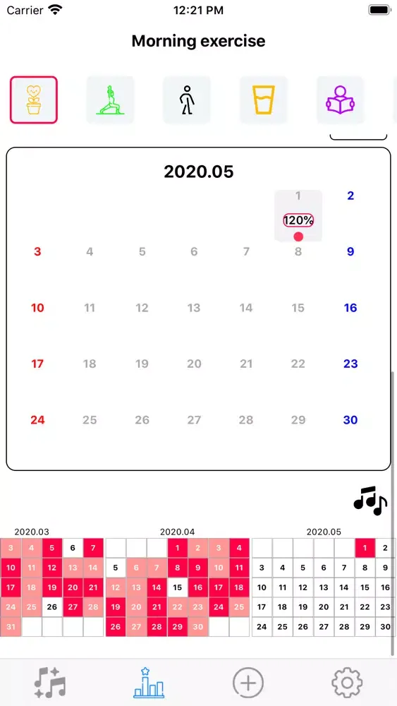 Rhythmic habit سکرین شاٹس