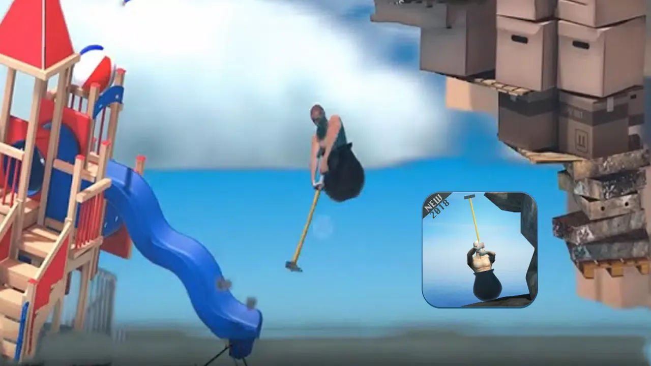The HammerMan : getting over it应用截图